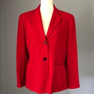 Anne Taylor Red Blazer